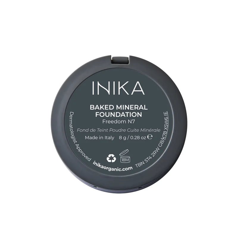 INIKA Organic Baked Mineral Foundation - Freedom Rückseite