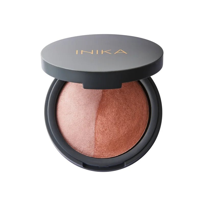 INIKA Organic Mineral Baked Blush Duo - Pink Tickle Freisteller