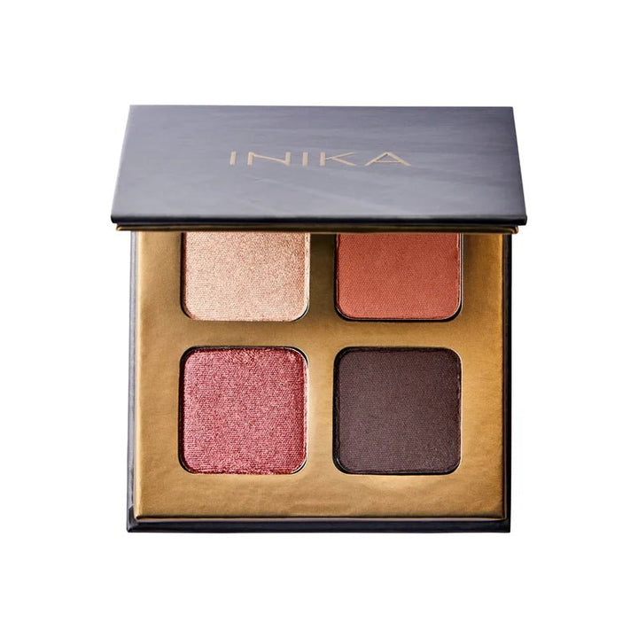 INIKA Organic Quad Eyeshadow Palette Flowers - Freisteller