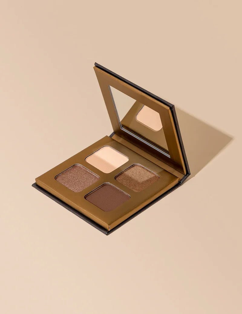 INIKA Organic Quad Eyeshadow Palette Wind - Seitenansicht