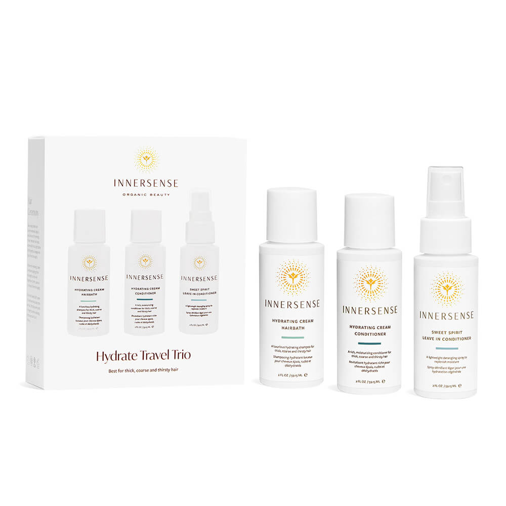 Innersense Hydrate Travel Trio - Produkte und Verpackung