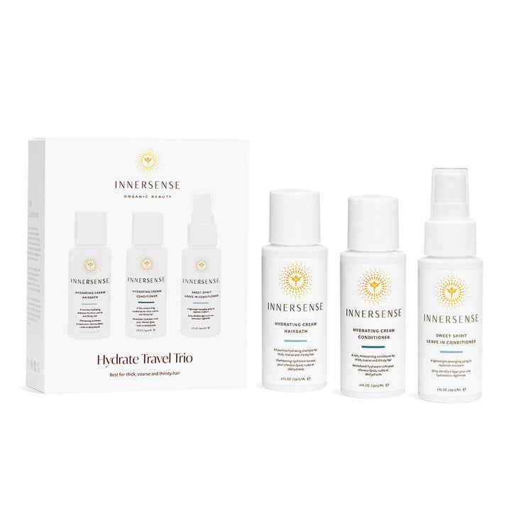 Innersense Hydrate Travel Trio - Produkte und Verpackung