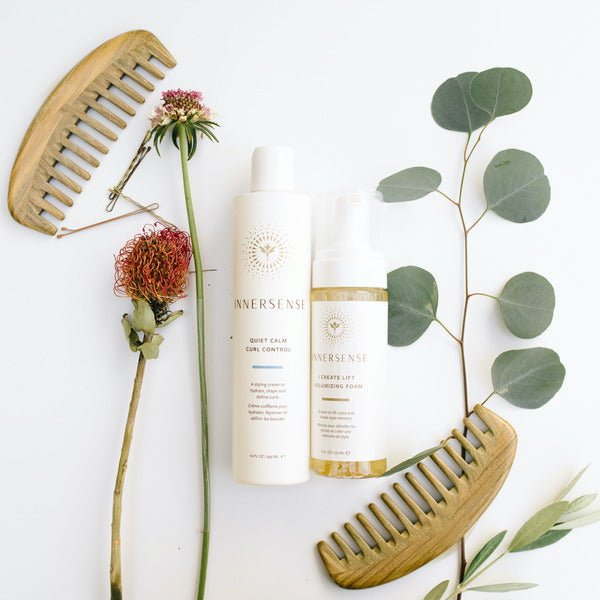 Innersense I Create Lift Volumizing Foam + Quiet Calm Curl Control