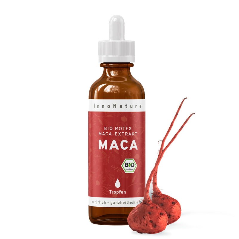 Innonature Bio rotes Maca-Extrakt Tropfen - Titelbild