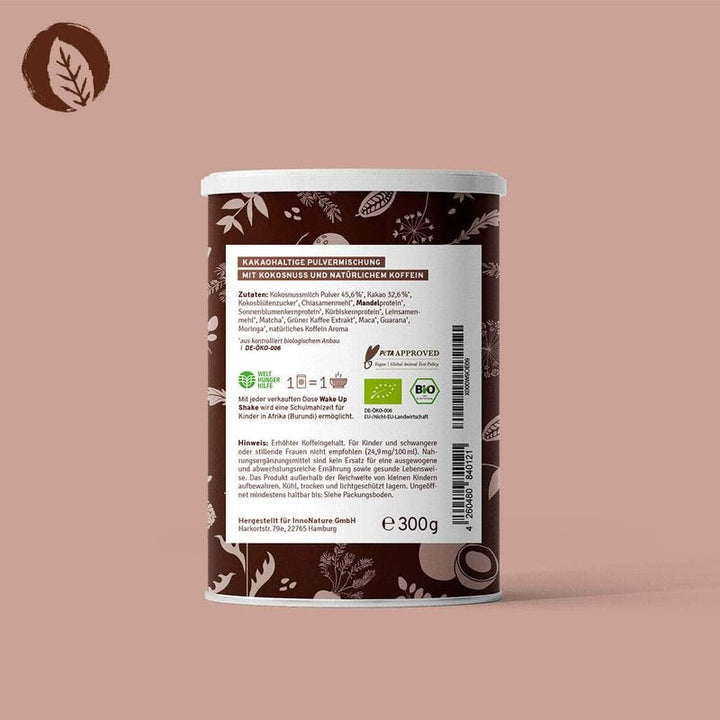 Innonature Bio Wake Up Shake Backside