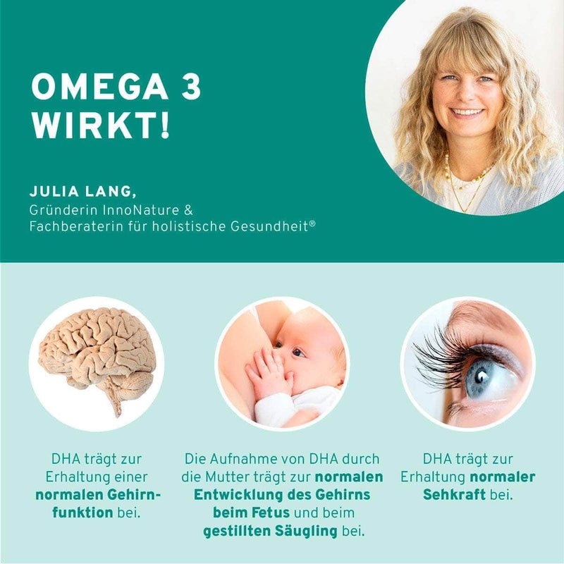 Innonature Omega 3 Softgel Kapseln - Wirkung