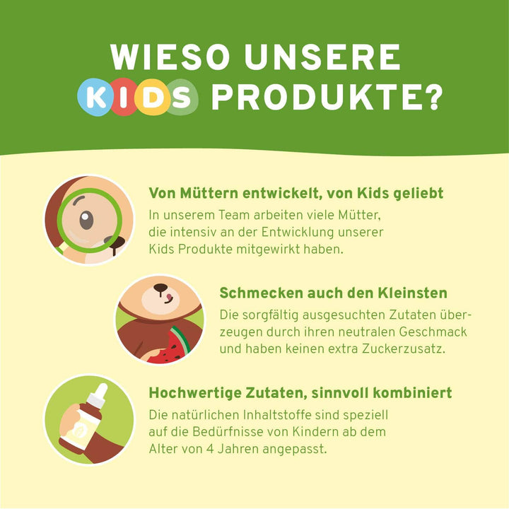 Innonature Vitamin D3 + K2 Kids Tropfen - Versprechen