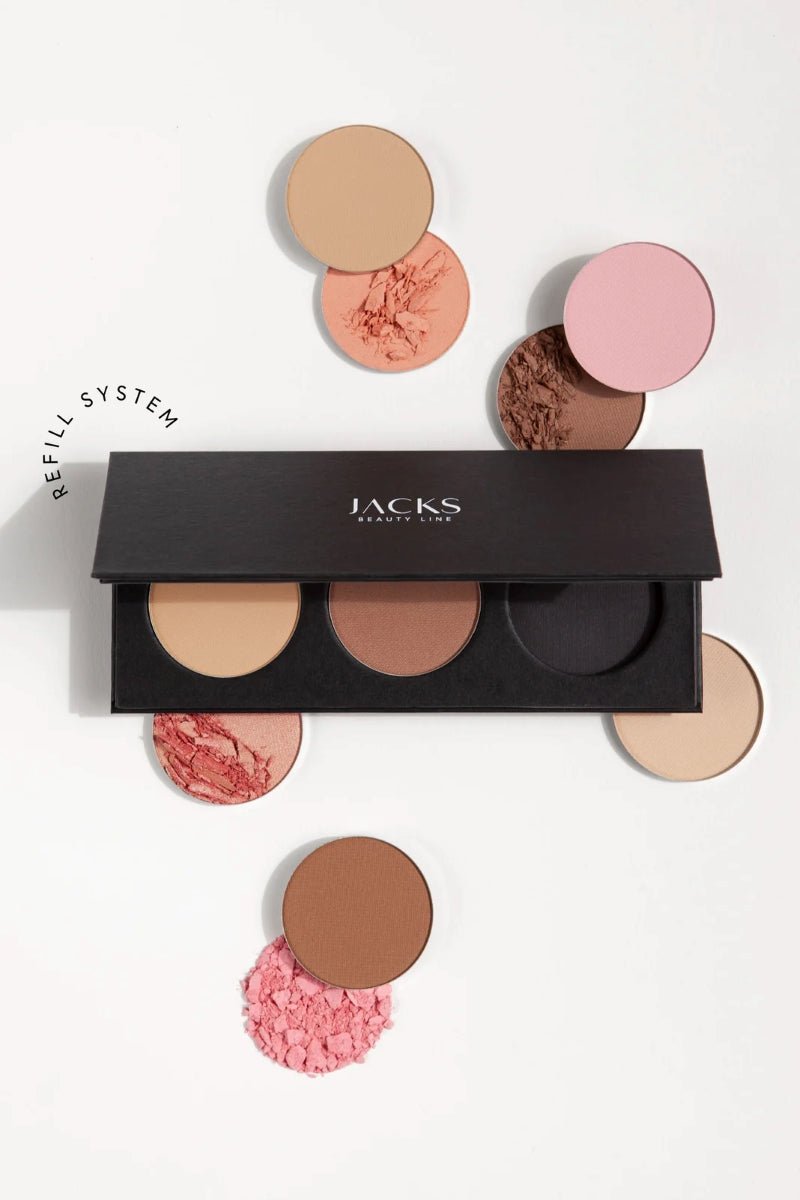 Jacks Beauty Line Bronzer Refill - Glow Bronzer Refill in Palette