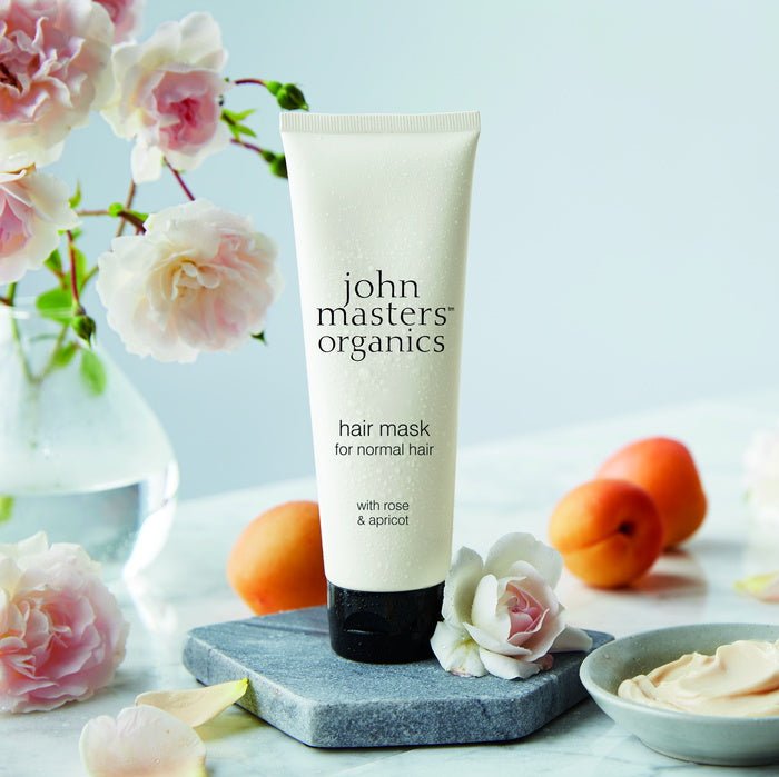 John Masters Organics Hair Mask For Normal Hair With Rose & Apricot