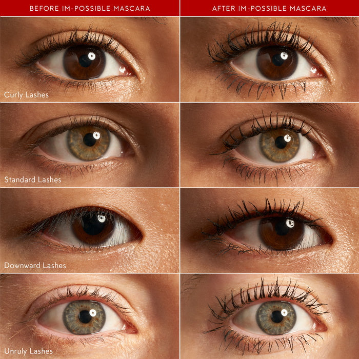 Kjaer Weis Im-Possible Mascara - before and after