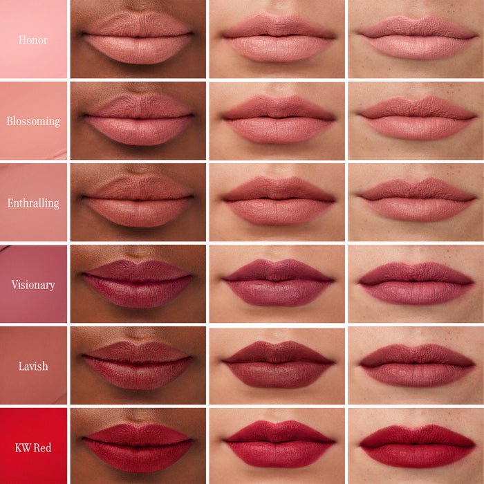 Matte Naturally Liquid Lipstick - All Colours on lips