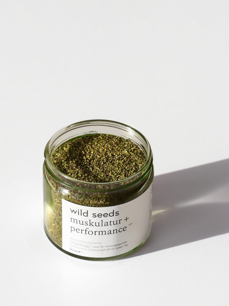 Wild Seeds 100% Brennesselsamen Wildpflanzenpulver 60 g