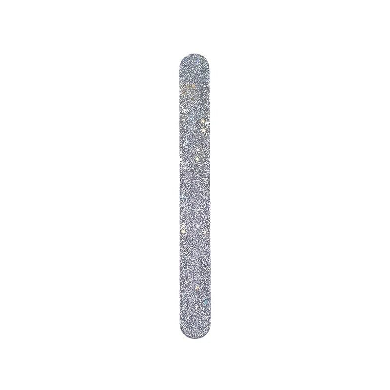 Glitter Nail File Silver