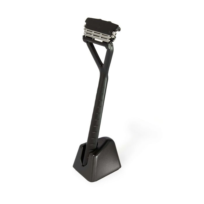 The Leaf Razor Black + Stand