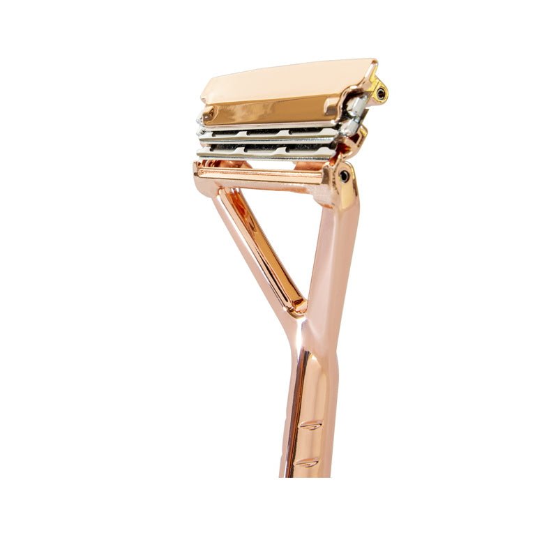 The Leaf Razor Rose Gold