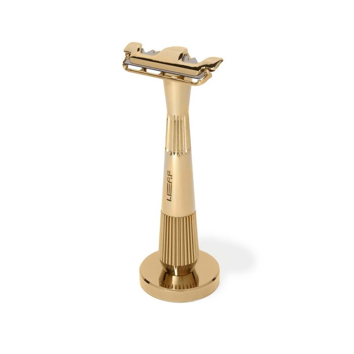 The Twig Razor Gold mit Stand