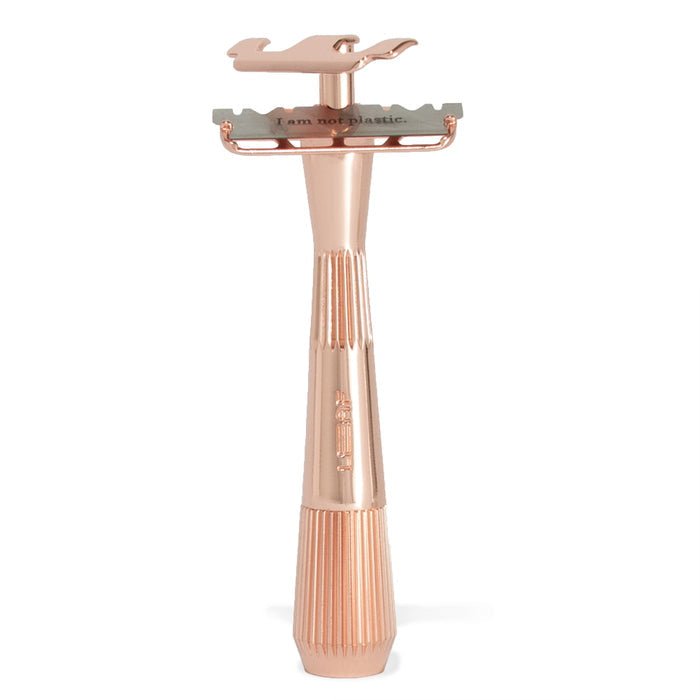 The Twig Razor Kit Rose Gold open