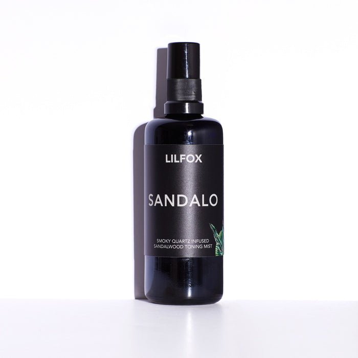 Lilfox Sandalo Sandalwood Toning Mist - grey background