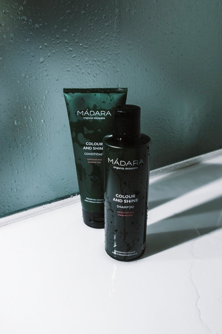 Mádara Colour And Shine Shampoo - Mood mit Conditioner