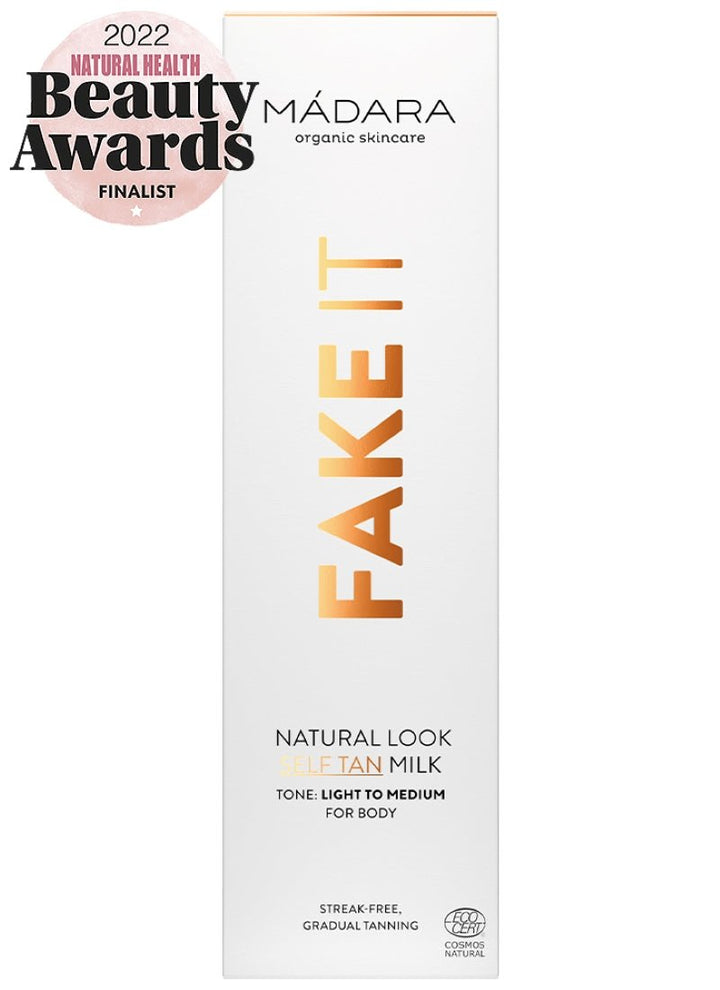 Mádara Fake It Natural Look Self Tan Milk Award