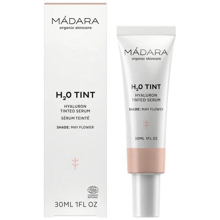 Mádara H2O Tint Hyaluron Tinted Serum - #1 May Flower Verpackung