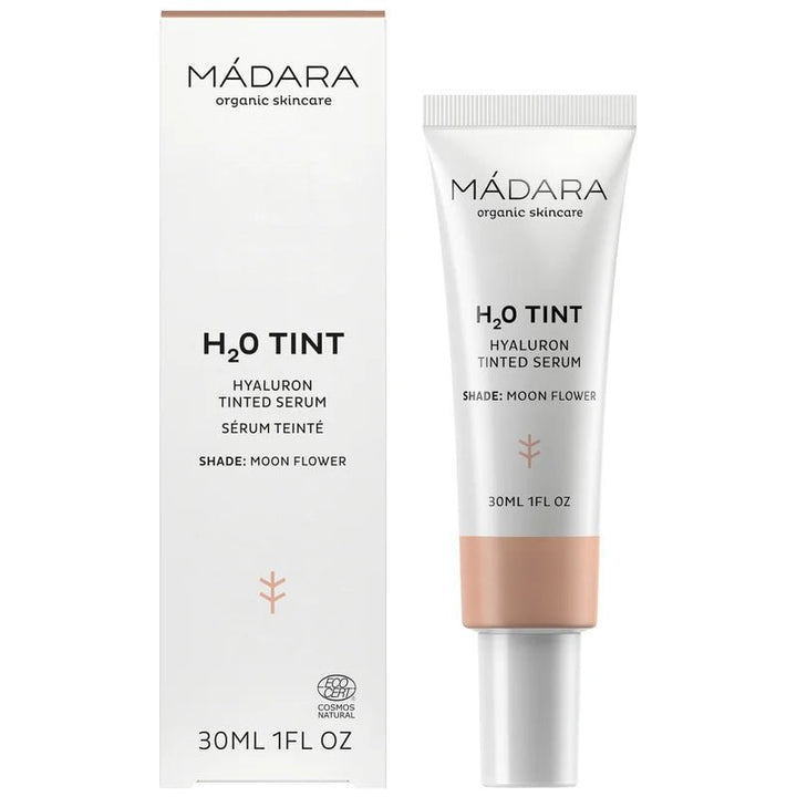 Mádara H2O Tint Hyaluron Tinted Serum - #2 Moon Flower Verpackung