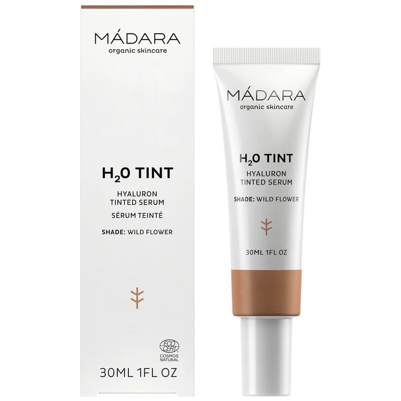 Mádara H2O Tint Hyaluron Tinted Serum - #4 Wild Flower Verpackung