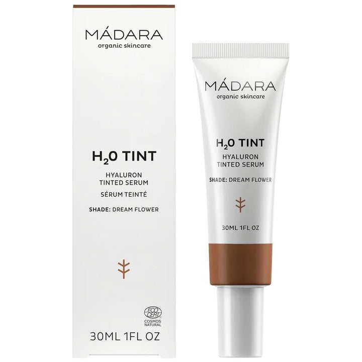 Mádara H2O Tint Hyaluron Tinted Serum - #5 Dream Flower Verpackung