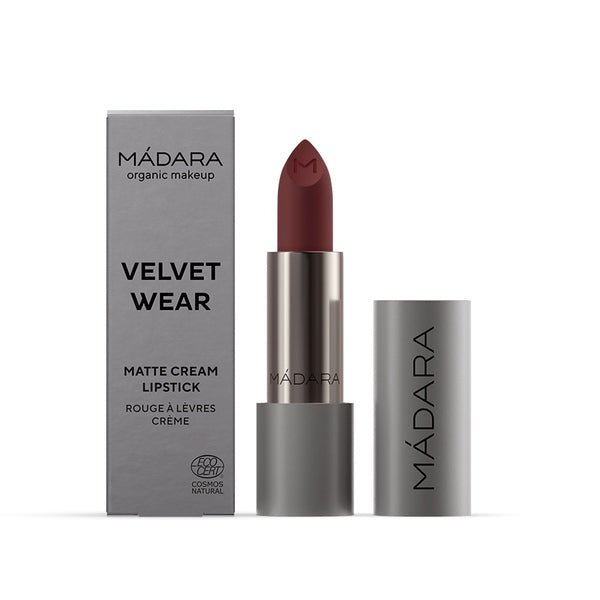 Mádara Matte Cream Lipstick Dark Nude Verpackung