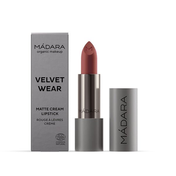 Mádara Matte Cream Lipstick Warm Nude Verpackung