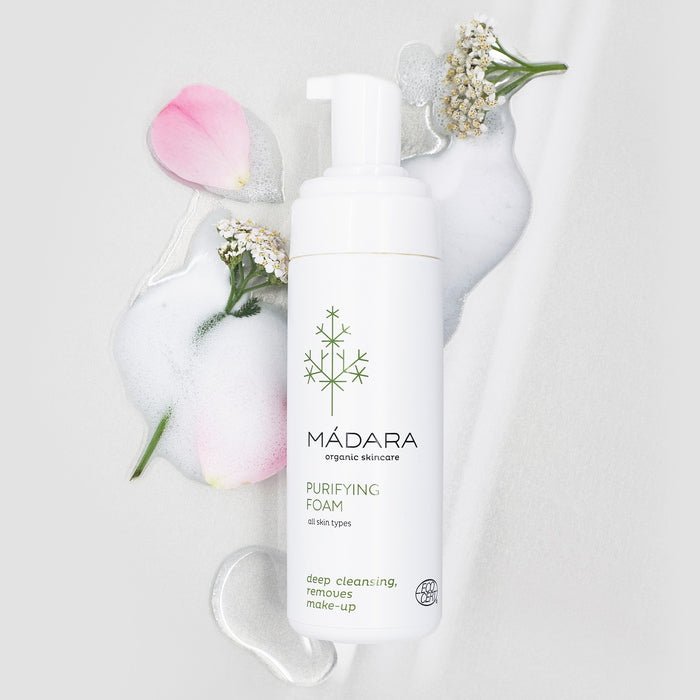 Mádara Purifying Foam Mood with Schafgarbe