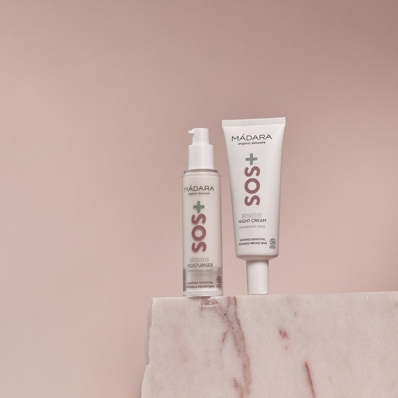 SOS+ Sensitive Nightcream Still Life