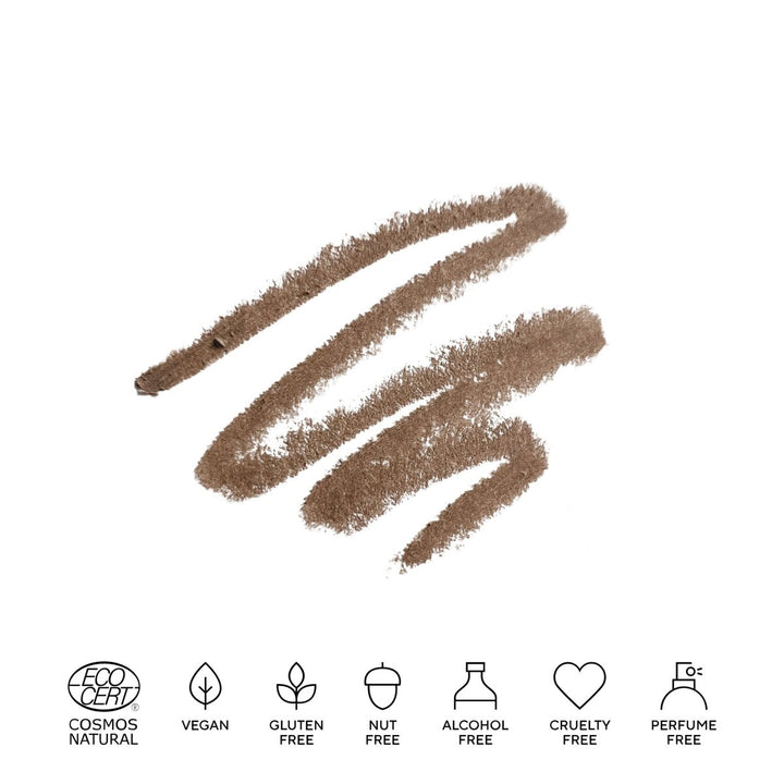 Mádara The Brow Pencil - #3 Light Brown Swatch