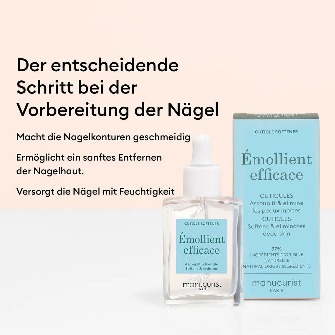 Manucurist Émollient Efficace - Vorbereitung