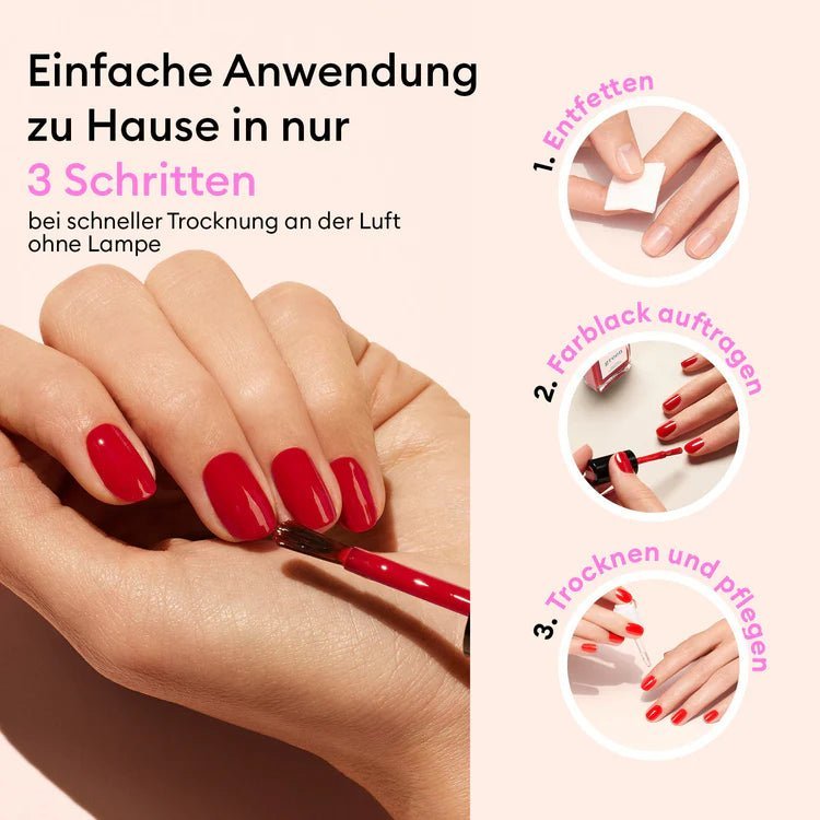 Manukurist Nagellack - Einfache Anwendung