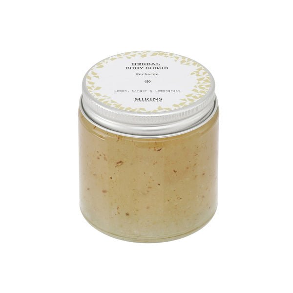 Mirins Copenhagen Body Scrub Recharge - Lemon, Ginger & Lemongrass 120 ml