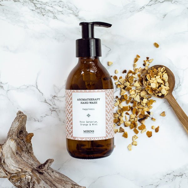 Mirins Copenhagen Hand Wash Happiness | Aromatherapie Seife - mood image