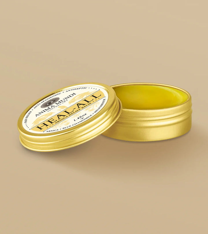 Anima Mundi Heal-All Arnica Relief Balm - Mock-up Close-up