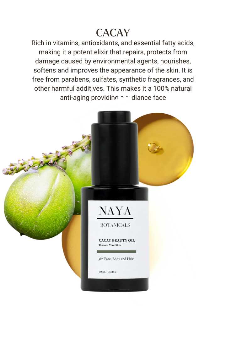 Naya Cacay Beauty Oil  - What is inside