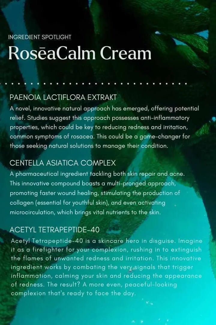 Naya Calm Me RosēaCalm Creme - Key Ingredients