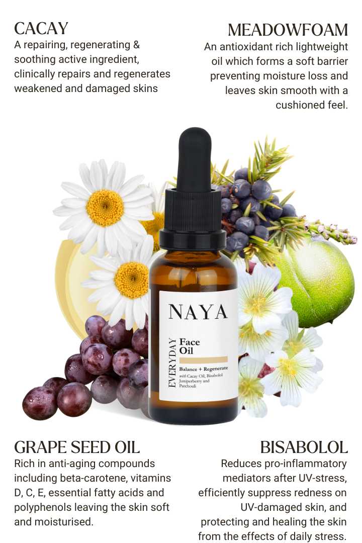 Naya Everyday Face Oil - What is inside