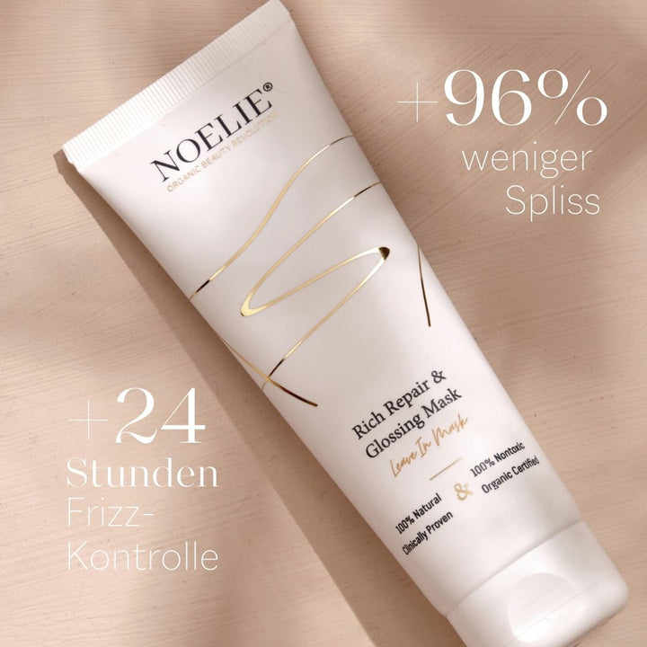 Noelie Rich Repair & Glossing Mask - Weniger Spliss