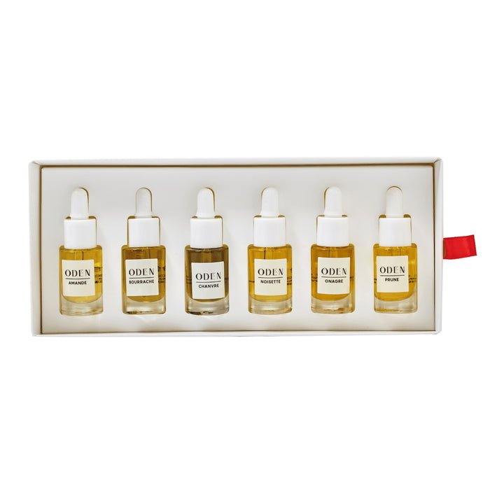 Discovery Box 6 x French Face Oils open box