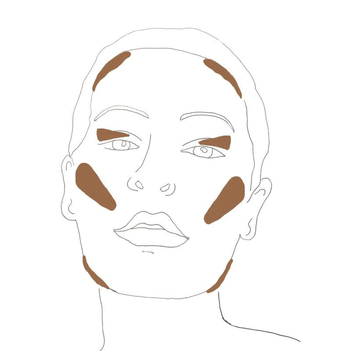 Bronzing Balm Facial Areas