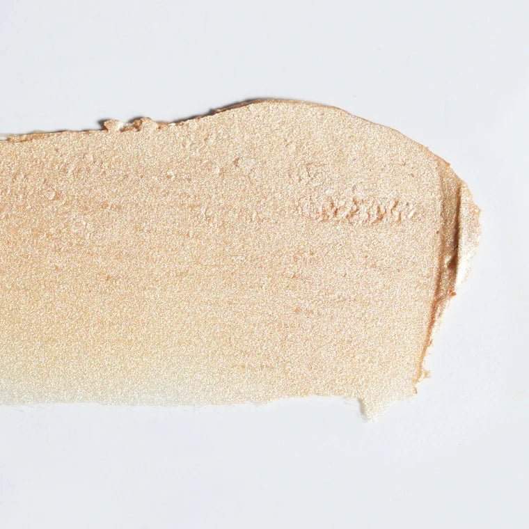 Pure U. Highlighter Balm Champgner Dew Swatch