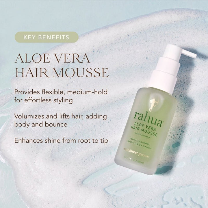 Rahua Aloe Vera Hair Mousse - Vorteile