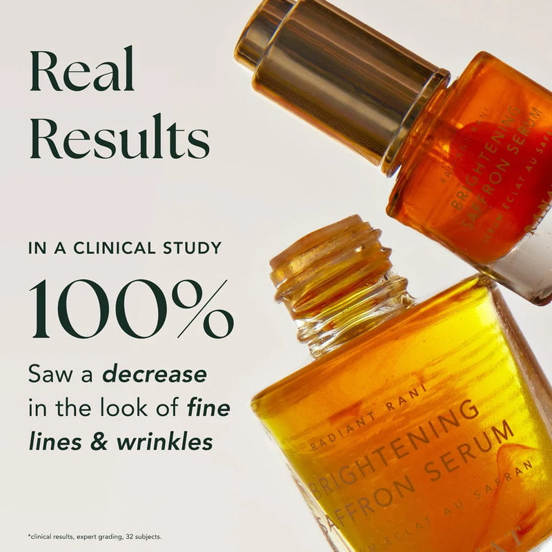 Ranavat Brightening Saffron Serum Radiant Rani - Real Results