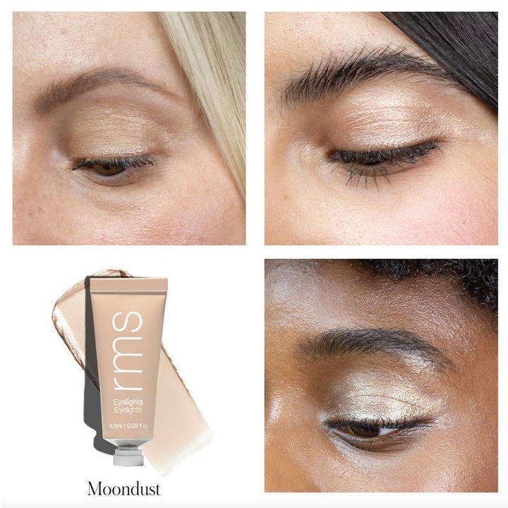 RMS Beauty Eyelights Cream Eye Shadow Moondust Shadefinder