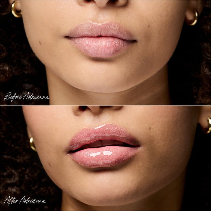 Legendary Lip Oil Adrianna Before After