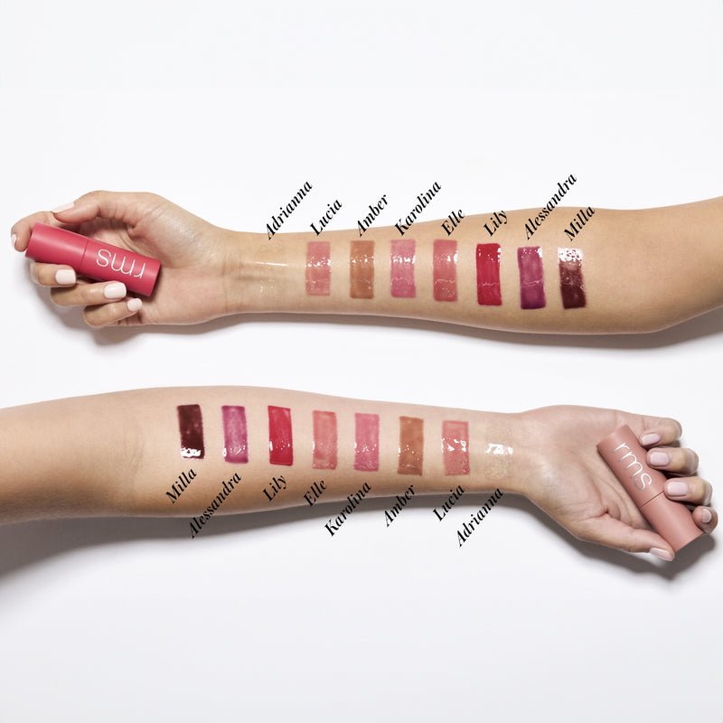 Legendary Lip Oil Arm Swatches